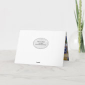 65th Birthday Rusty Licence Borden Card Kaart (Achterkant)