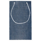 65th Birthday Stick Figuur Girl met ballon Klein Cadeauzakje (Achterkant)