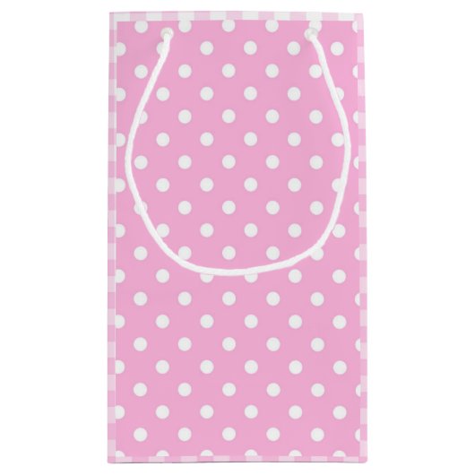 65th Birthday Stick Girl met roze ballon Klein Cadeauzakje (Achterkant)