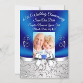 65th Wedding Jubileum Magnetic Save the Dates Magnetische Uitnodiging (Voorkant)
