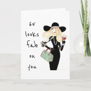 **65th & you are FABULOUS AS USUAL!** Card Kaart