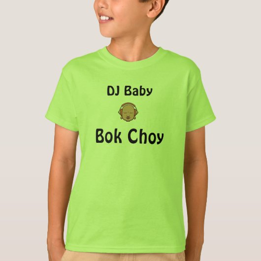 6611533_400x400, DJ Baby, Bok Choy T-shirt (Voorkant)