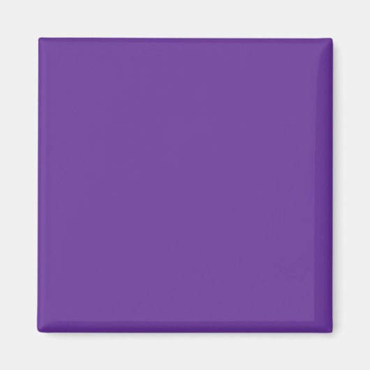 663399 Solid Color Paars Background Sjabloon Magneet (Voorkant)