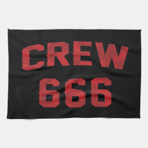 666 bemanningsleden theedoek