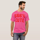 666 Cute T-shirt (Voorkant volledig)