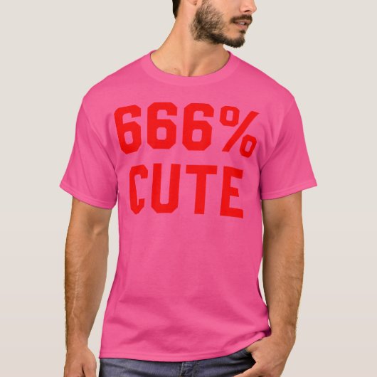666 Cute T-shirt (Voorkant)