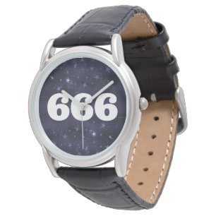 666 Engel Aantal Sterren Hogere Zelf Uitlijning Horloge