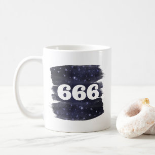 666 Engel Aantal Sterren Hogere Zelf Uitlijning Koffiemok