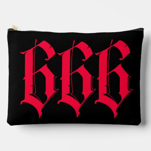 666 Gotisch Etui (Voorkant)