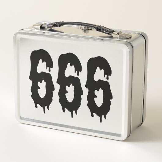 666 Mark of the Beast Satanic (Achterkant)