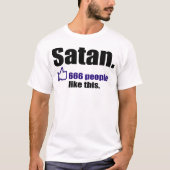 666 Mensen zoals Satan T-shirt (Voorkant)