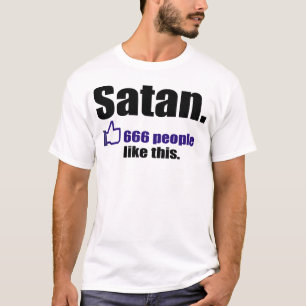 666 Mensen zoals Satan T-shirt