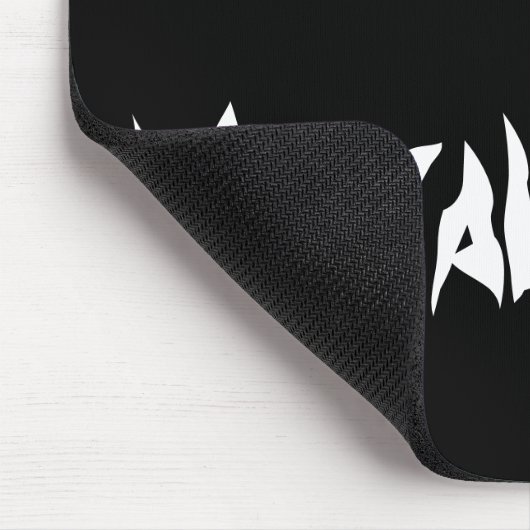 666%Metaal hoofd Muismat (Hoek)