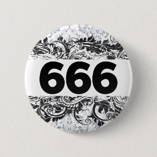 666 RONDE BUTTON 5,7 CM