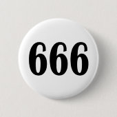 666 RONDE BUTTON 5,7 CM (Voorkant)