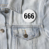 666 RONDE BUTTON 5,7 CM (In situ)