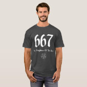 667 De buurman van de Beest Funny Premium T-shirt (Voorkant volledig)
