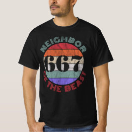 667 De buurman van het beest - v3 T-shirt