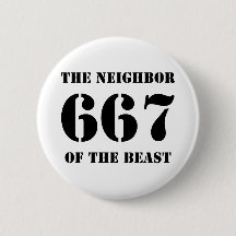 667 De buurman van het beest (zwart op wit)