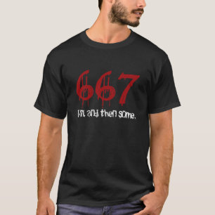 667 Merkteken van het beest T-shirt