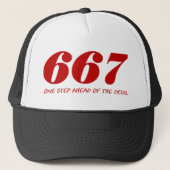 667 - One Step Ahead Of The Devil Trucker Pet (Voorkant)
