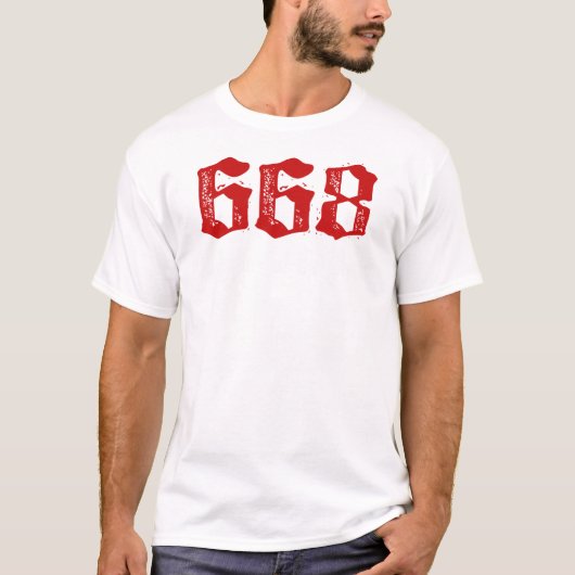 668 Buurman van het Beest T-shirt (Voorkant)