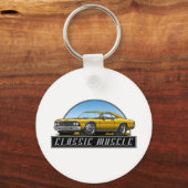 66_Chevelle_Gold Sleutelhanger (Voorkant)