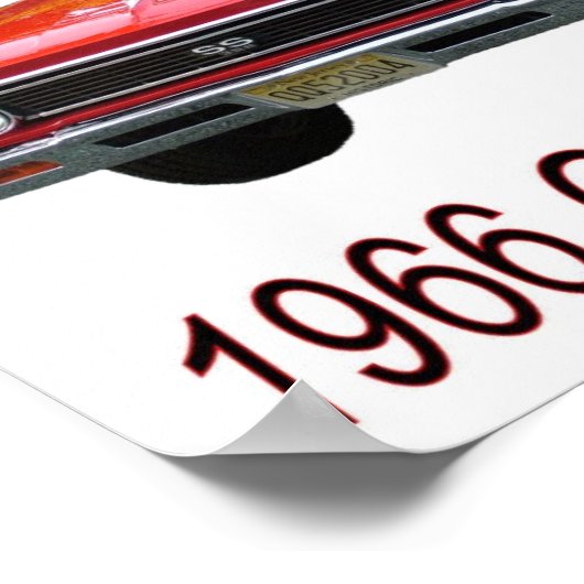 66 Chevelle SS 396 Poster (Hoek)