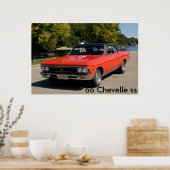 66 Chevelle ss Poster (Keuken)