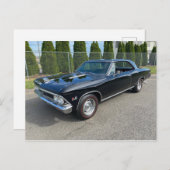 66' Chevy Chevelle Briefkaart (Voorkant / Achterkant)