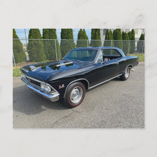 66' Chevy Chevelle Briefkaart (Voorkant)