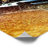 "66 Corvette-schilderij Poster (Hoek)