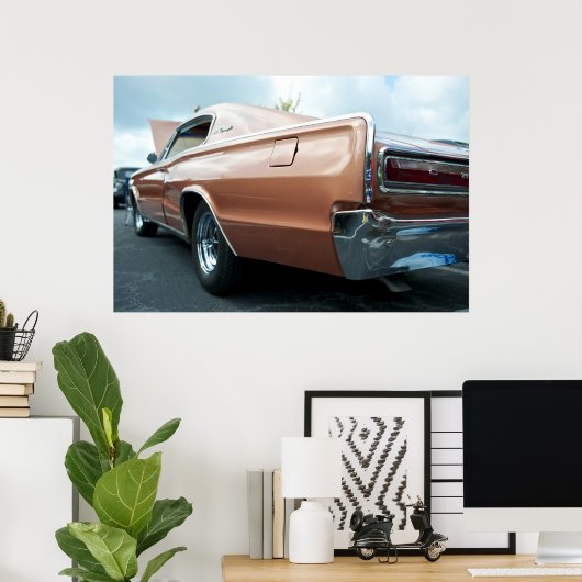 "66 Dodge-lader Poster (Thuiskantoor)