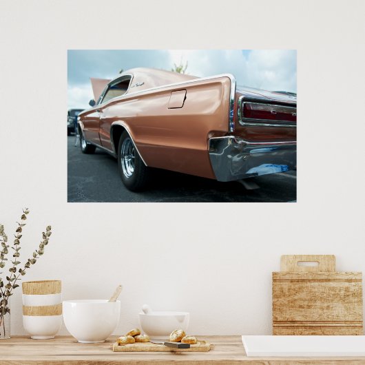 "66 Dodge-lader Poster (Keuken)