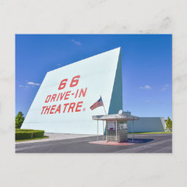 66 Drive-In Bioscoop, Route 66, Carthage, Missouri Briefkaart
