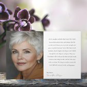 66 & Fabulous Orchid Photo Birthday Greeting Card Kaart