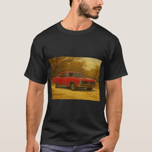 "66" GTO Muscle Car T-shirt (Voorkant)