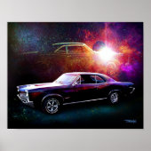'66 GTO schilderij Poster (Voorkant)