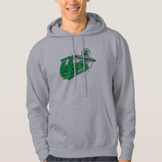 66-inch lichtgrijze hoodie