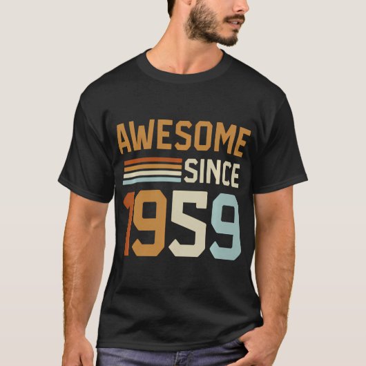 66 jaar Bday Gifts 66 jaar oude Mannen Vrouwen 195 T-shirt (Voorkant)