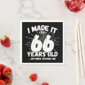 66 Jaar Oud Sarcastisch Meme Grappig 66e Verjaarda Servet (Insitu)
