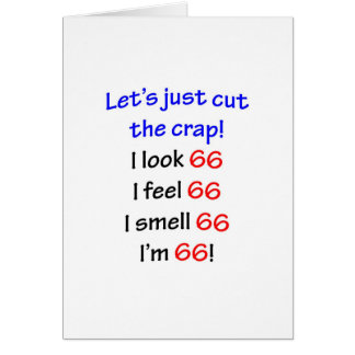 66 Laten we de rommel snijden