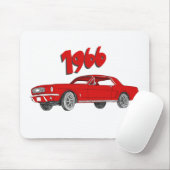 66 mustang muismat (Met muis)