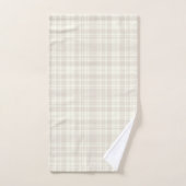 66 Tartan speldenpoppen & beige nr. Bad Handdoek (Handdoek)