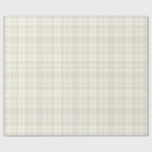66 Tartan speldenpoppen & beige nr. Cadeaupapier (Vlak)