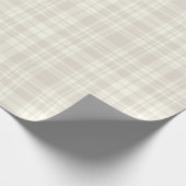 66 Tartan speldenpoppen & beige nr. Cadeaupapier (Hoek)