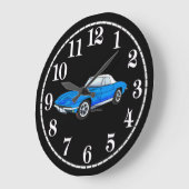 66 Vette - White Dial Grote Klok (Hoek)
