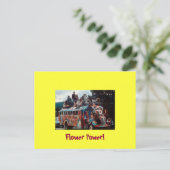66 Wenskaart Hippies Briefkaart (Staand voorkant)