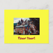 66 Wenskaart Hippies Briefkaart (Voorkant)