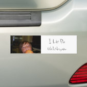 66blauwesboysam bumpersticker (Op auto)